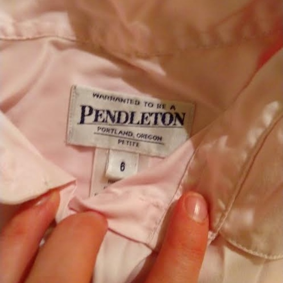 Pink Pendleton Button Up - Picture 2 of 2